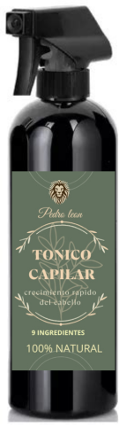 TÓNICO CAPILAR 100% NATURAL – Renueva tu cabello desde la raíz